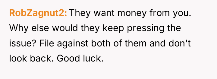RobZagnut2 They want money from you. Why else would they...