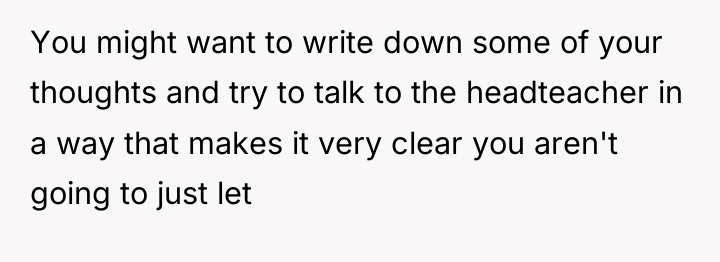 You might want to write down some of your thoughts...