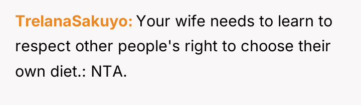 TrelanaSakuyo Your wife needs to learn to respect other people's...