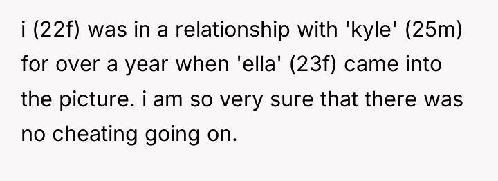 i (22f) was in a relationship with 'kyle' (25m) for...