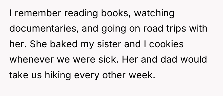 I remember reading books, watching documentaries, and going on road...