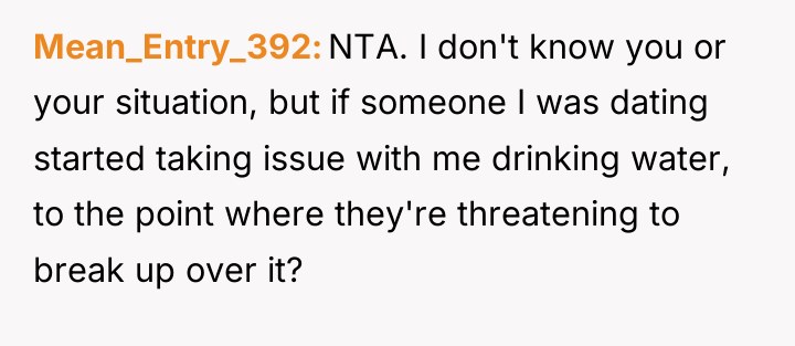 Mean_Entry_392 NTA. I don't know you or your situation, but...
