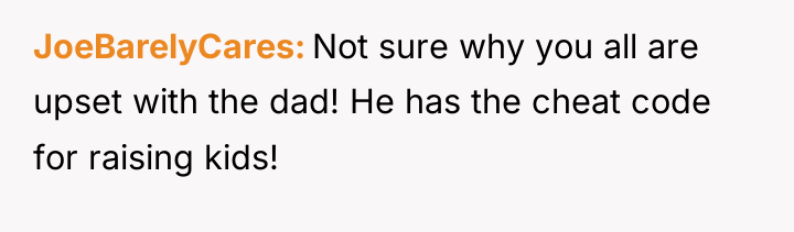 JoeBarelyCares Not sure why you all are upset with the...