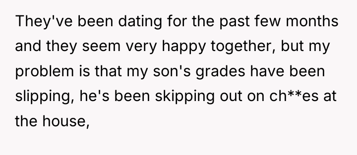 They've been dating for the past few months and they...
