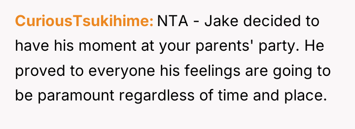 CuriousTsukihime NTA - Jake decided to have his moment at...