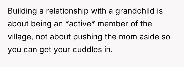 Building a relationship with a grandchild is about being an...