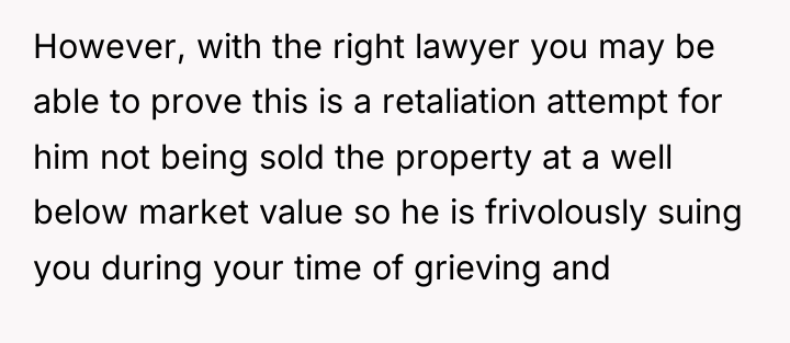 However, with the right lawyer you may be able to...