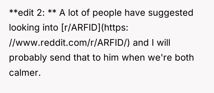 **edit 2: ** A lot of people have suggested looking...