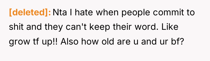 [deleted] Nta I hate when people commit to shit and...