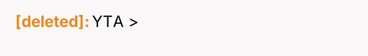 [deleted] YTA >