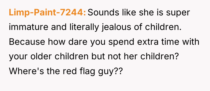 Limp-Paint-7244 Sounds like she is super immature and literally jealous...