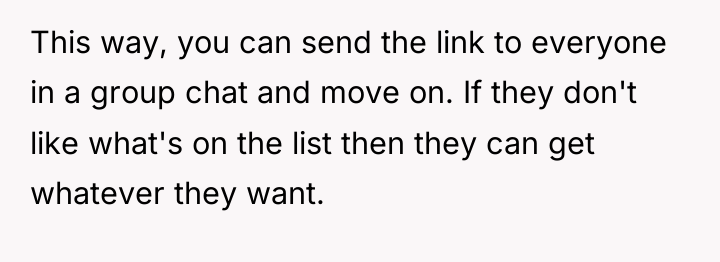 This way, you can send the link to everyone in...