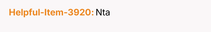 Helpful-Item-3920 Nta