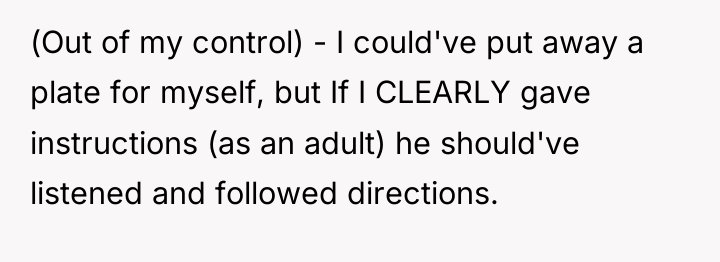 (Out of my control) - I could've put away a...