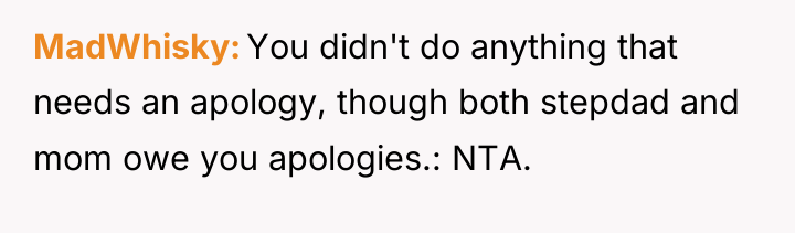 MadWhisky You didn't do anything that needs an apology, though...