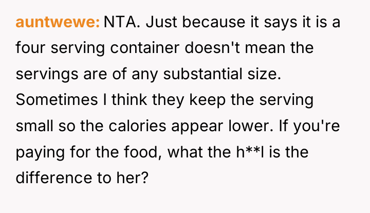auntwewe NTA. Just because it says it is a four...