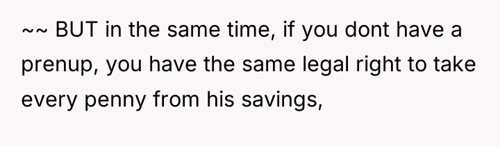 ~~ BUT in the same time, if you dont have...