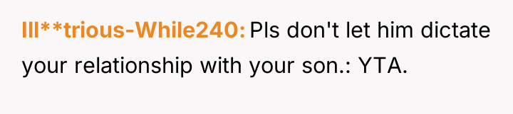 Ill**trious-While240 Pls don't let him dictate your relationship with your...