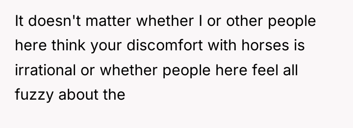 It doesn't matter whether I or other people here think...