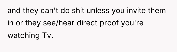 and they can't do shit unless you invite them in...