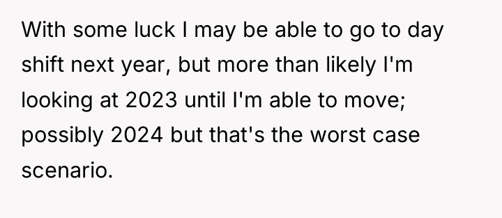 With some luck I may be able to go to...