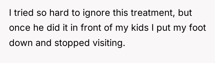 I tried so hard to ignore this treatment, but once...