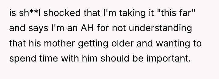 is sh**l shocked that I'm taking it "this far" and...