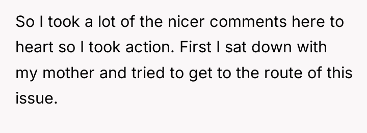So I took a lot of the nicer comments here...