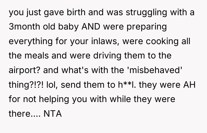 you just gave birth and was struggling with a 3month...