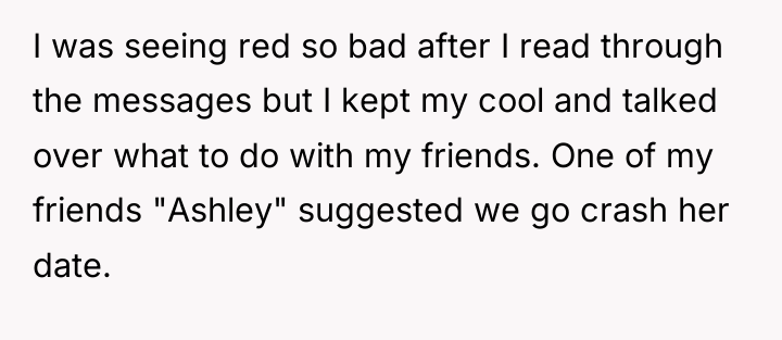 I was seeing red so bad after I read through...