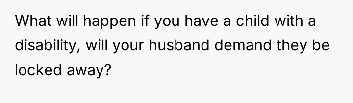 What will happen if you have a child with a...