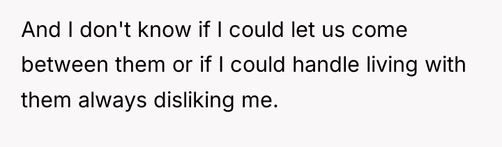 And I don't know if I could let us come...