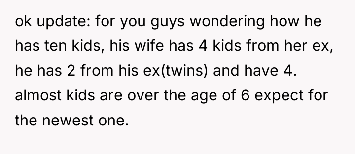 ok update: for you guys wondering how he has ten...