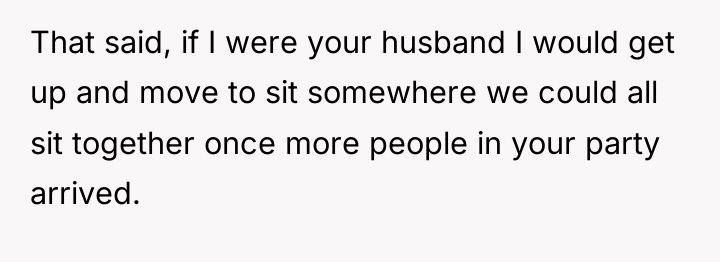 That said, if I were your husband I would get...