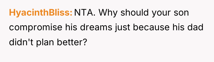 HyacinthBliss NTA. Why should your son compromise his dreams just...