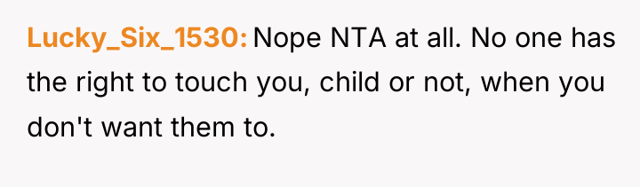 Lucky_Six_1530 Nope NTA at all. No one has the right...