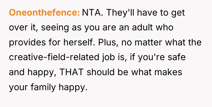 Oneonthefence NTA. They'll have to get over it, seeing as...