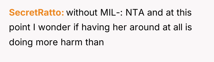 SecretRatto without MIL-: NTA and at this point I wonder...