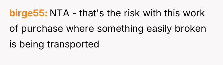 birge55 NTA - that's the risk with this work of...