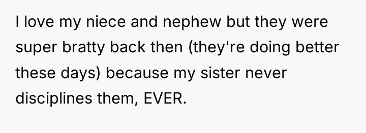 I love my niece and nephew but they were super...