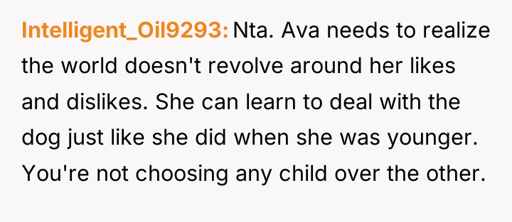 Intelligent_Oil9293 Nta. Ava needs to realize the world doesn't revolve...