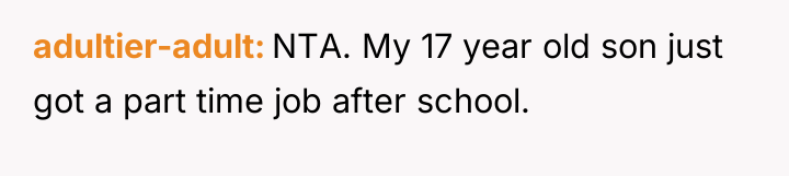 adultier-adult NTA. My 17 year old son just got a...
