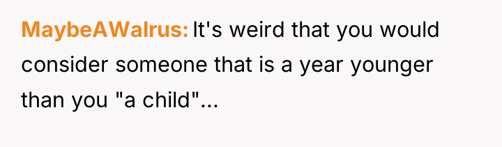 MaybeAWalrus It's weird that you would consider someone that is...