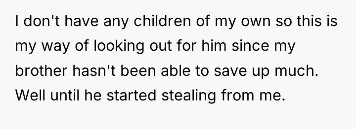I don't have any children of my own so this...