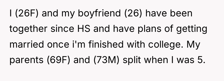 I (26F) and my boyfriend (26) have been together since...