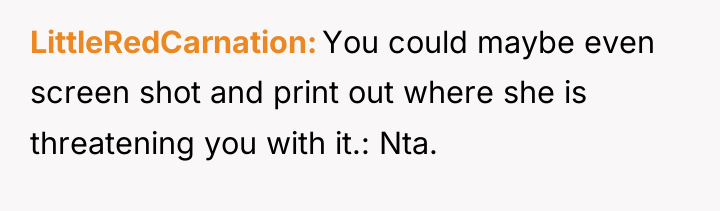 LittleRedCarnation You could maybe even screen shot and print out...