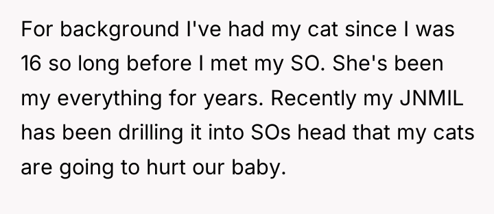 For background I've had my cat since I was 16...