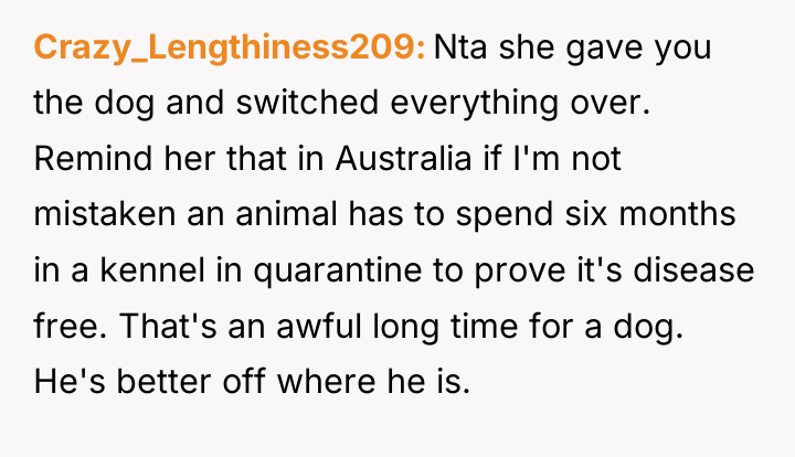 Crazy_Lengthiness209 Nta she gave you the dog and switched everything...