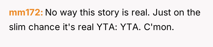 mm172 No way this story is real. Just on the...