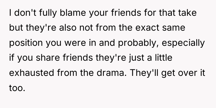 I don't fully blame your friends for that take but...